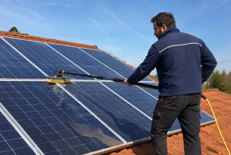 Nettoyage et entretien de panneaux solaires à Corbas