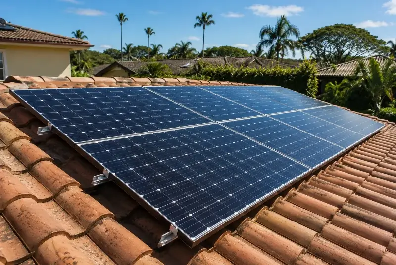Installation de panneaux solaires à Corbas